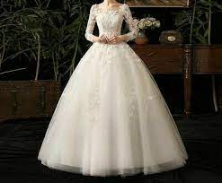 Royal blue wedding dresses plus size to choose from. Autumns Vintage Wedding Dress Long Sleeve Royal Train Laces Embroidery Plus Size Ebay