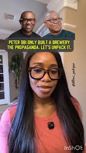 Peter Obi only built a brewery. The one-line propaganda they love to push.  Let’s talk about the economic value and real impact of that single project.  We unpack the lies, one at a time. #Peterobi ...