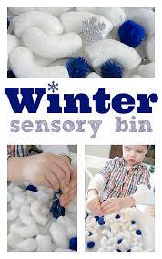 Easy Winter Sensory Bin No Time For Flash Cards Winter Sensory Bin Winter Activities For Toddlers Winter Activities For Kids