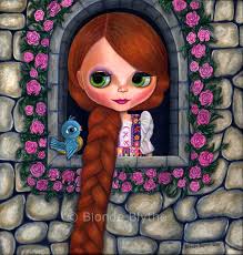 Big Eye Art by Blonde Blythe