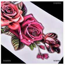 For more information and source, see on this link : Tattoo Tato Temporer Sementara Wanita Tahan Air Gambar Bunga Mawar Rose Berwarna Shopee Indonesia