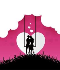 4k and hd video ready for any nle immediately. Free Vector Valentine S Day Poster With Couple Silhouette