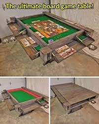The Ultimate Board Game Table In 2020 Board Game Table Table Games Board Games