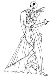 We all love snow days when we were children, but who really thought to give jack credit for it?! Printable Jack And Sally Coloring Pages Novocom Top