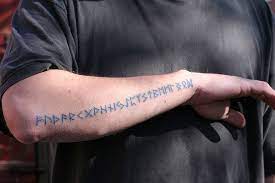 Futhark Rune Tattoo Elder Futhark Runes Tattoo Elder Futhark Tattoo