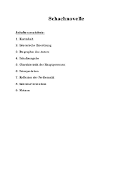 1942 wurde sie in buenos aires veröffentlicht, ein jahr später. Zweig Stefan Schachnovelle Grin