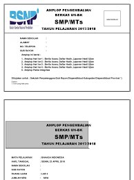 Desain banner harap tenang ujian sekolah. Cover Amplop