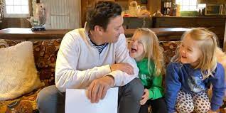 Jimmy fallon is the host of the tonight show & golden globes by night, but by day, he's the proud father of two girls and married to nancy juvonen. Jimmy Fallon And Wife Nancy Explain Why Daughters Are On Tonight Show