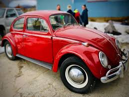 Image result for Poppy Red 1954 Beetle