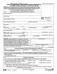 A rental application allows a landlord to collect a tenant's personal and employment information and obtains their consent to run consumer reports. Canadian Passport Application Form Fill Out And Sign Printable Pdf Template Signnow