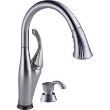 Faucet models that use separate handles for hot and cold water will typically use all three. Ispring Single Handle Pull Down Sprayer Kitchen Faucet With Spring Design In Chrome Brickseek