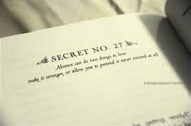 Absence Can Do Two Things To Love Favorite Book Quotes Inspirational Relationship Quotes Book Quotes