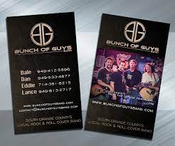 See more ideas about musician business card, business cards, cards. Bunch Of Guys Band Business Card 110 Visitenkarten Designs Fur Cal Coast Property Management