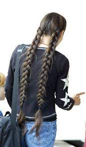 Thick Twin Braids Twin Braids Braided Ponytail Braided Hairstyles