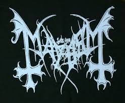 Mayhem Logo Back Patch Black Metal Free By Lordofthelefthand Black Metal Etsy Patches