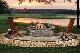 Choose from four styles, all with block in rich, earthtone colors and steel inserts in either square or round configurations. Fire Pits Archives Pavers By Ideal