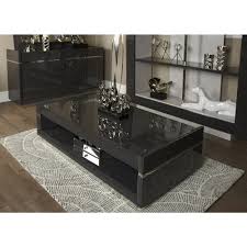 Studio home camber 48 modern oval metal coffee table in gold. All014 Alleluia Dark Grey Walnut Coffee Table