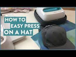 How To Easy Press On A Hat Youtube Easy Press Cricut Easy Press Cricut Press