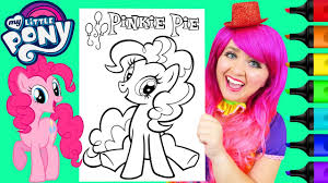 1024x598 pinkie pie coloring page pie coloring sheet baby my little pony. Coloring Pinkie Pie My Little Pony Coloring Page Prismacolor Paint Markers Kimmi The Clown Youtube