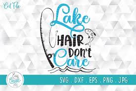 Download Lake Hair Don T Care Graphic By Easyconceptsvg Creative Fabrica PSD Mockup Templates