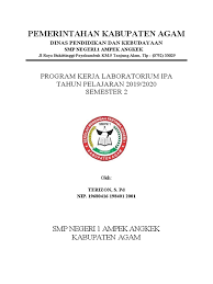 Program kegiatan laboratorium ipa bertujuan untuk membantu guru dan siswa dalam melaksanakan praktikum ipa sekaligus membantu pihak sekolah dalam pemberdayaan sarana dan prasarana. Program Kerja Lab Ipa Smp 1 Aa Pdf