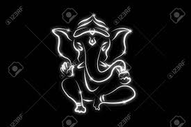 Hindu Ganesha Draw On Black Background Stock Photo Picture And Royalty Free Image Image 93393770 ✓ free for commercial use ✓ high quality images. hindu ganesha draw on black background