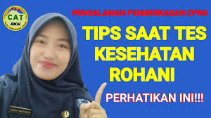 Maybe you would like to learn more about one of these? Tips Tes Kesehatan Rohani Pengalaman Pemberkasan Cpns Youtube