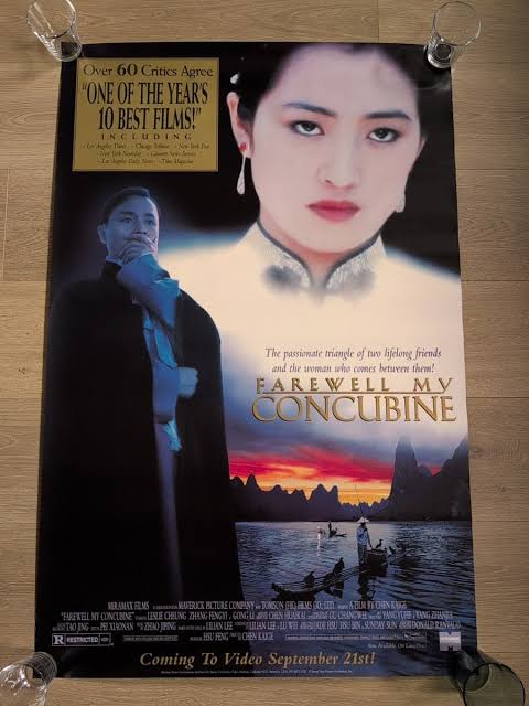 1993 Farewell My Concubine Original 26x40 Movie Poster Gong Li Leslie  Cheung | eBay