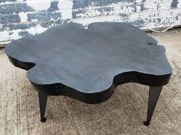 Don't let that happen to your living room, and grab this coffee table. Hand Made Live Edge Coffee Table Gray Round Natural Wood Circular Steel Legs Thick Modern By Kentucky Liveedge Custommade Com