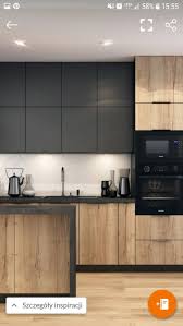 cuisine moderne cuisine minimaliste cuisine noire et bois