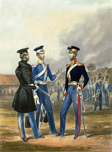 British India Army uniforms and military art