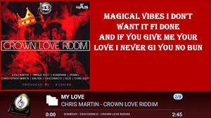 Here you can download any video even rvssian crown love riddim from youtube, vk.com, facebook, instagram, and many other sites for free. Christopher Martin My Love Lyrics By Riciano Cirino Crown Love Riddim 2016 Download Mp3 Convert Music Video Zone Streaming