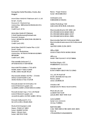 Selain bagi bagi akun gmail berupa kumpulan akun gmail gratis, kang sandi juga bagi bagi kumpulan email dan password facebook. Kumpulan Serial Number