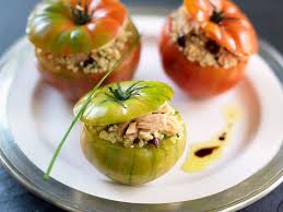 Tomates Froides Farcies Au Thon Recettes Recette Recette Recette Cuisine Facile Recettes De Cuisine