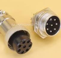 8P Metal Mini Round Shell Aviation Male and Female Circular ...