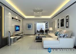 Ceiling designs living room can be made of wood, wrought iron, brass or other metals because they have provision to fix a number of bulbs, they can provide much illumination. Dining Room Simple False Ceiling Design