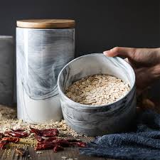 Maybe you would like to learn more about one of these? Grains Storage Box Tank With Wood Lid Coffee Tea Jars Modern Seasoning Storage Jar Dried Nuts Canister Porcelain Candy Jar Cans Buy At The Price Of 27 55 In Aliexpress Com Imall Com
