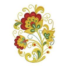 This is an instant digital download of 5 files containing the following Russian Floral Oval Embroidery Designs Machine Embroidery Designs At Embroiderydesigns Com
