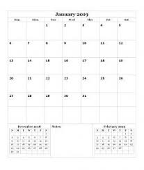 January 2019 Blank Calendar Calendar Wallpaper Calendar Wallpaper