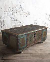 The seat height is adjustable from 19 to 23, and can be set to recline. Distressed Trunk Coffee Table Ideas On Foter