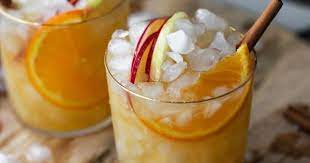 Spiced Orange Apple Cider Sangria Pitcher Style Great For Entertaining Recipe Apple Cider Sangria Recipe Cider Sangria Apple Sangria Recipes