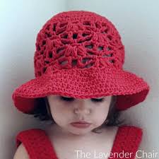 Weeping Willow Sun Hat Infant/toddler/child Crochet Pattern *PDF FILE  DOWNLOAD* the Lavender Chair