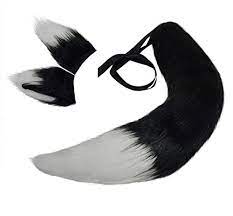 Recessed lighting fixtures kitsune mask drawing anime. Review For Bstang Wolf Fox Tail And Clip Ears Kit Halloween Costume Accessories Toys Gift