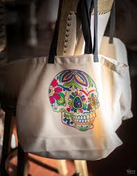 Hard coloring page sugar skull to print for grown ups. Free Printable Adult Coloring Pages Tote Bag Designs
