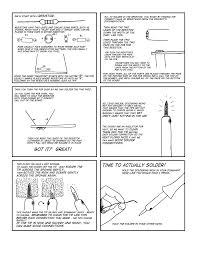 Draw a chronological frieze by taking the main lines. Announcing The Soldering Is Easy Complete Comic Book Mightyohm