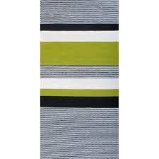 Designer teppich wohnzimmer teppiche kurzflor meliert grün grau creme schwarz. Handgewobener Teppich Schwarz Weiss Grun Mona Bestswiss Ch