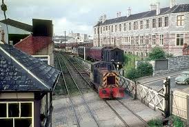 Shunter Working Railway In Millbay Docks And Crossing Millbay Rd British Rail Model Railway Railway Bridges
