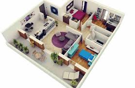 Denah rumah minialis 1 lantai ini juga bisa anda atur letak kamar tidurnya, dua kamar mana yang di posisikan sejajar pada bagian kiri dan kanan. 23 Model Rumah Minimalis 3 Kamar Inspirasi Rumah Modern Anda