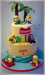Free to share birthday cake to someone via whatsapp, twitter, facebook Cakes For Boys Cake That Designs Minion Birthday Cake Cake Designs For Kids Minion Cake