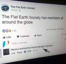 Flat Earth Meme Flat Earth Memes Earth Is Flat Meme Flat Earth Eclipse Meme Stupid Funny Memes Really Funny Memes Funny Memes